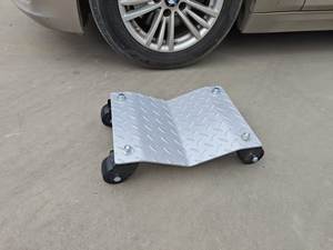 Plataforma Rodante para Autos con Certificación CE, Capacidad de Carga de 1 Tonelada, Plataforma Rodante para Ruedas de Vehículos con Placa de Acero de Patrón de 5 mm - Product Image 3