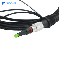IP68 açık PEI malzeme uyumlu Optitap + MINI SC + ince 3 in 1 tipi sert SC APC su geçirmez konnektörler