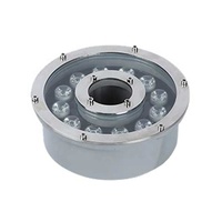 Fuente de luces subacuáticas 24V Dmx Water Dance Fuente de luz 12V 6W 9W 12W 15W 18W 24W Luces de Navidad para lámpara de fuente