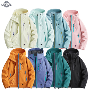 Chaqueta Impermeable y Cortavientos Unisex <span class=keywords><strong>para</strong></span> Otoño, Senderismo y Trekking al Aire Libre, Resistente al Desgaste y a los Arañazos - Product Image 1