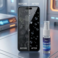 Protecteur d'écran liquide de qualité industrielle A1, nano micro-silice, essence céramique invisible modifiée anti-rayures, Guangdong