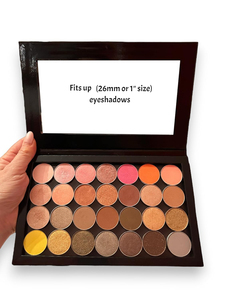 Palette <span class=keywords><strong>de</strong></span> maquillage magnétique vide pour fards à paupières, rechargeable, pour le reconditionnement, avec étui <span class=keywords><strong>de</strong></span> voyage personnalisé, kit <span class=keywords><strong>de</strong></span> petits contenants superposés - Product Image 2
