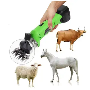 充電式ヘアはさみ馬の牛のためのプロのバリカンとトリマーポータブルヘアカットマシン