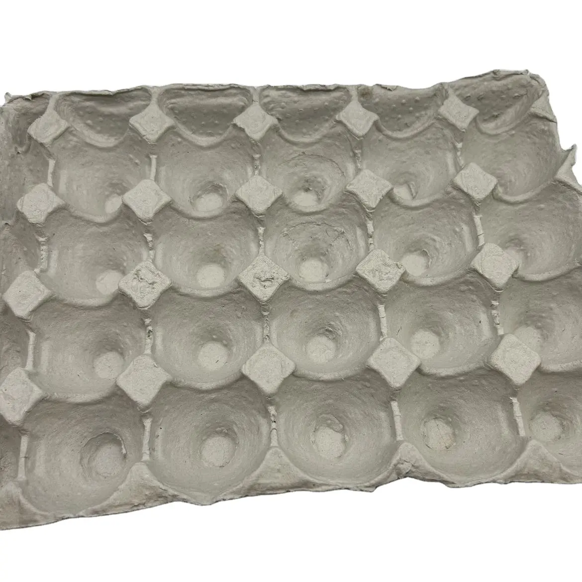 Grosir 6 12 15 18 30 lubang karton telur puyuh baki sarang kotak kertas dapat ditumpuk pemegang segar dibentuk daur ulang warna-warni murah