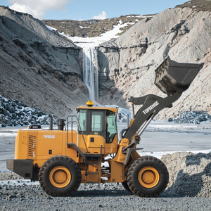 Trái đất di chuyển máy móc Thương hiệu Mới Nhỏ bánh xe lật DIESEL 4x4 earthmoving máy móc Mini phía trước loader radlader - Product Image 2