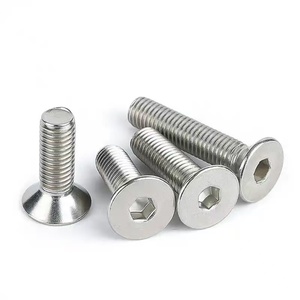 Fabricant de boulons en acier inoxydable 304 à tête fraisée, sur mesure, autoperceurs, à tête plate, à tête Phillips, usinés CNC - Product Image 1