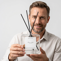 Ensemble diffuseur de parfum à bâtonnets personnalisé sous marque privée OEM ODM, parfum longue durée, pour hôtels et foyers