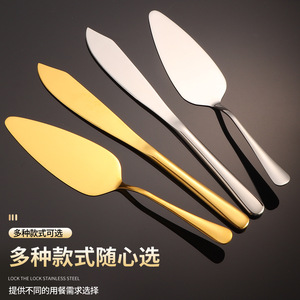 Ensemble de couteaux à gâteau en acier inoxydable, 3 pièces, lame polie, bord droit, pour couper gâteaux, pizzas et pains - Product Image 5