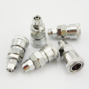 Raccord rapide de type C SP 20 30 40 en acier inoxydable 1/4 pouce pour compresseur d'air, connecteur pneumatique mâle-femelle à insertion rapide - Product Image 3