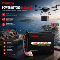 OEM/ODM Tersedia Baterai Drone Lithium Semi-Solid 17000mah 12S 5C Bersertifikasi CE untuk Drone Logistik Angkut Berat
