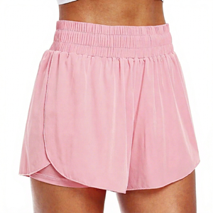 Shorts de course élégants pour femmes, de haute qualité, respirants, avec ceinture élastique, pour la course à pied, le yoga et la remise en forme - Product Image 5