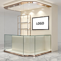 Benutzer definierte High-End-Parfüm Display Möbel Glas abschließbare Schrank Duft Store Retail Display Moderne Parfüm Kiosk