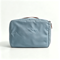 Trousse de Toilette Carrée Durable pour Femme, Imperméable et Portable, Organisateur de Maquillage et Soins de la Peau