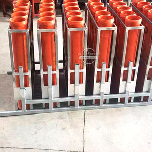 3インチ4インチ5インチ6インチ35ショットスチール調整可能な花火モルタルチューブラック正方形の花火ディスプレイモルタルラック - Product Image 6