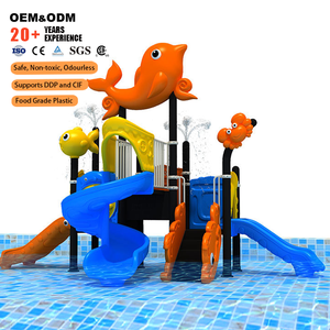 Lớn thiết bị ngoài trời nhà sản xuất giật gân hồ bơi trượt nước Công Viên Nước trẻ em trượt nước chơi thiết bị trượt hồ bơi trượt - Product Image 2