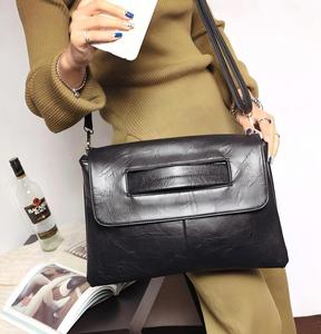 Borsa Clutch Vintage da <span class=keywords><strong>Donna</strong></span> alla Moda, <span class=keywords><strong>Grande</strong></span> Capacità, Motivo Geometrico, in Pelle Vegana Morbida con Chiusura a Cerniera, Nuovissima Pochette - Product Image 5