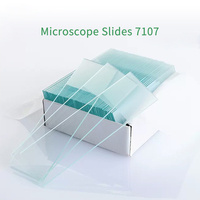 Laboratory Microscope Prepared Slides Disposable Double Frosted Ground Edges Microscope Slides 7107