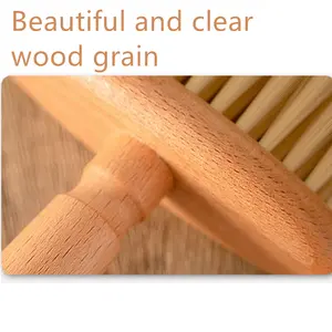 Factory Hand Made Wood Crevice Brush Soft Bristle Conner Cleaning Brush