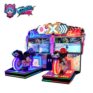 Machine de jeu d'arcade à pièces de monnaie de simulation de course de <span class=keywords><strong>moto</strong></span> GP dynamique de haute qualité et luxueuse de couleur vive - Product Image 2