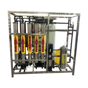 อุปกรณ์กรองน้ำระบบ Reverse Osmosis สแตนเลส Olive Tech 12000 ลิตร/ชั่วโมง ควบคุมด้วย PLC พร้อมมอเตอร์ปั๊มอุตสาหกรรม - Product Image 1