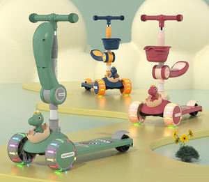 Commercio all'ingrosso più economico 3 In 1 pieghevole per bambini Kick giocattolo per bambini Balance Bike Scooter 3 ruote con sedile per bambini di età <span class=keywords><strong>2</strong></span> 3-4 5 10 <span class=keywords><strong>anni</strong></span> - Product Image 4