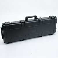 Valise robuste en plastique PP avec roulettes, mousse perforée, boîte de protection industrielle étanche et résistante pour instruments