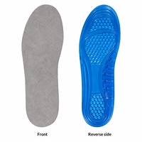 Semelles intérieures en velours TPE pour chaussures de sport, unisexes, à motif nid d'abeille, antidérapantes, absorbant les chocs, douces, respirantes, absorbant la transpiration