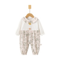 Mono de Verano para Bebé, Floral, de Algodón Oxigenado, Unisex, Delgado, para Recién Nacidos, Ropa para Gatear