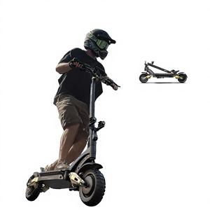 Entrepôt UE OOTD D30 250W Trottinette électrique à double moteur à suspension pliable rapide, trottinette électrique, skateboard électrique, electrico - Product Image 1