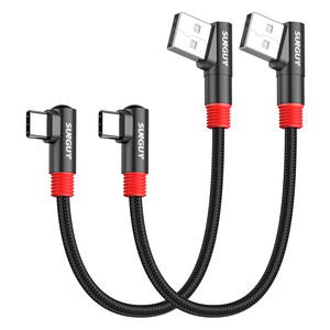 Câble de données USB tressé en nylon SUNGUY à charge rapide, écologique, avec garantie de 3 ans - Product Image 3