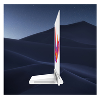 Écran Transparent OLED de bureau de 55 pouces 8ms réponse rapide images dynamiques lisses glisser pour la fonction SDK d'animation d'affiches numériques