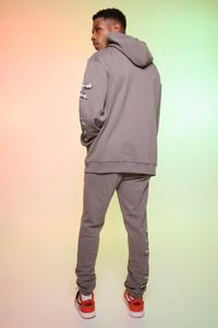 Ensembles de survêtements pour hommes avec logo personnalisé de haute qualité Survêtement surdimensionné à capuche zippé en détresse Vêtements d'hiver écologiques - Product Image 4