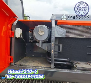 Excavatrice hydraulique Hitachi ZX210 d'occasion d'origine japonaise ZX120/130/200 35 tonnes Moteur Isuzu 202KW 1000 heures Pompe haute performance - Product Image 4