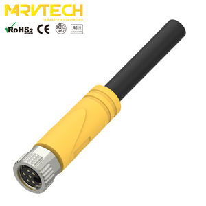 Conector Automotriz IEC IP67 30V 2A, Carcasa de Latón/Chapado en Oro, Fundición a Presión de Zinc Niquelado para SAF6-2 C00 - Product Image 1