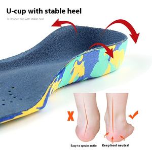 Venta al por mayor de plantillas ortopédicas para niños con soporte de arco alto de <span class=keywords><strong>pie</strong></span> plano para niños - Product Image 3