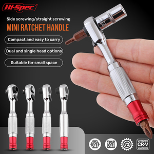 1PC <span class=keywords><strong>1</strong></span>/4 mini nhỏ ổ cắm Ratchet cờ lê cờ lê công cụ sửa chữa cho xe đạp xe đạp Tự động ổ cắm cờ lê kit công cụ OEM ODM sẵn sàng - Product Image 3
