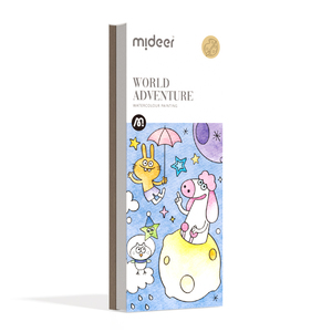 Mideer M4225 libro da colorare per bambini luce schizzo di colore chiaro-<span class=keywords><strong>mondo</strong></span> avventura disegno giocattoli arte libri - Product Image 1