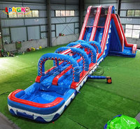 Prix d'usine Toboggans géants, Aire de jeux gonflable, Toboggan aquatique gonflable commercial, Glissade aquatique