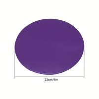 Disques de marquage plats professionnels de 23 cm : Disques de signalisation en caoutchouc antidérapant de 9 pouces pour le football, le basketball et l'entraînement de vitesse