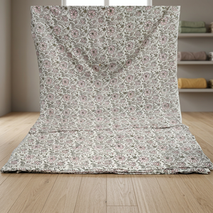 Fabric Hand Block Print Design High Quality Organic Cotton Eco-Friendly Quick-Dry <b>Bath</b> Beach Spa Towel Fashionable Accessories - Product Image 3