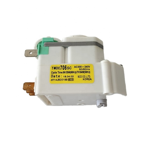 TMDE706SC Korea SCD Sankyo Original Refrigerator Fridge Defrost Timer Relay for LG Refrigerator Parts