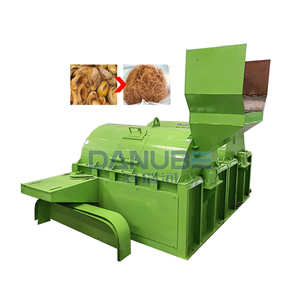 เครื่องบดเปลือกมะพร้าว เครื่องสกัดเส้นใยมะพร้าว เครื่องลอกเปลือกมะพร้าว - Product Image 1