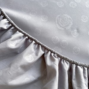 <span class=keywords><strong>Set</strong></span> di <span class=keywords><strong>Lenzuola</strong></span> Grigie 100% Poliestere, 3 Pezzi, Resistenti e Aderenti - Product Image 5