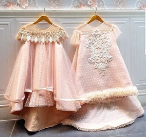 Vestido de novia con bordado para bebé niña, bonito vestido de fiesta, personalizado en cualquier tamaño y color = 2021 - Product Image 1