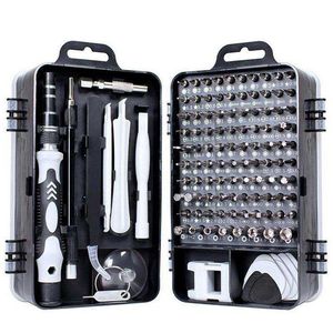Mini-jeu de tournevis de précision en acier inoxydable, identification codée par couleur OEM, petits kits d'outils de tournevis manuels, étui rigide pour - Product Image 1