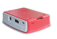 Kotak Casing Raspberry Pi 5 Warna Merah-Putih 2024, Suhu Operasi 5V 40-85C