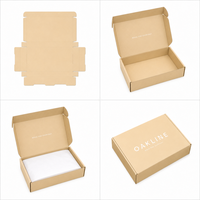 Individuell Bedruckte Jacken-Versandbox Bekleidungsverpackung Wellpappe-Versandkarton Mit Eigenem Logo Großhandel Direkt ab Werk OEM