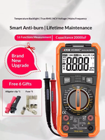 Multímetro Digital Victory VC890C de Alta Precisión, Automático, Inteligente, Multifunción, para Mantenimiento Eléctrico, 1 Año, 3 kg