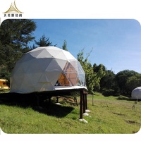 Nouvelle conception de maison dôme de luxe pour hôtel, Domo géodésique pour les vacances