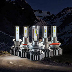 Precio <span class=keywords><strong>barato</strong></span> de alta potencia Auto <span class=keywords><strong>coche</strong></span> faro H1 H3 H4 H11 H7 9005 9006 faros Led para coches - Product Image 1